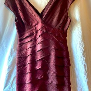 AP Dress in Wine Red; Size 14